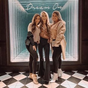 White Studded/Buckled Booties